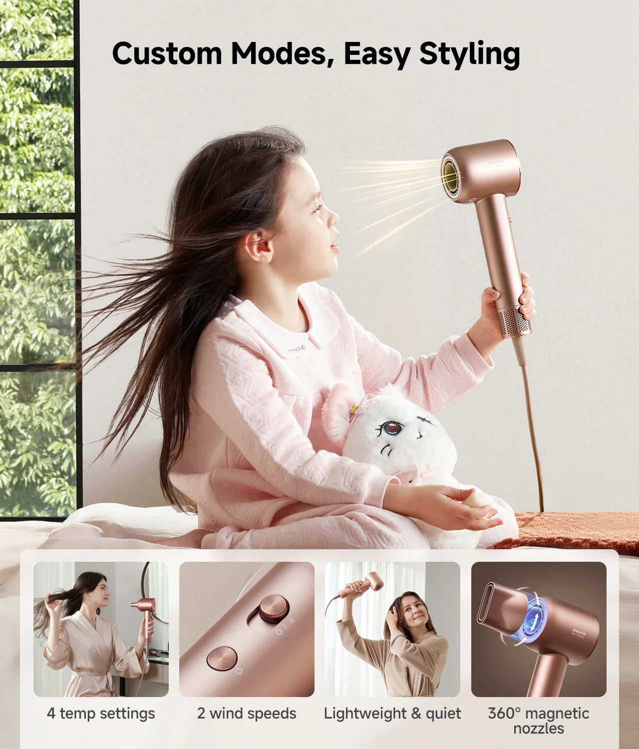 Dreame Hair Glory Combo High-Speed Hair Dryer - Image 4