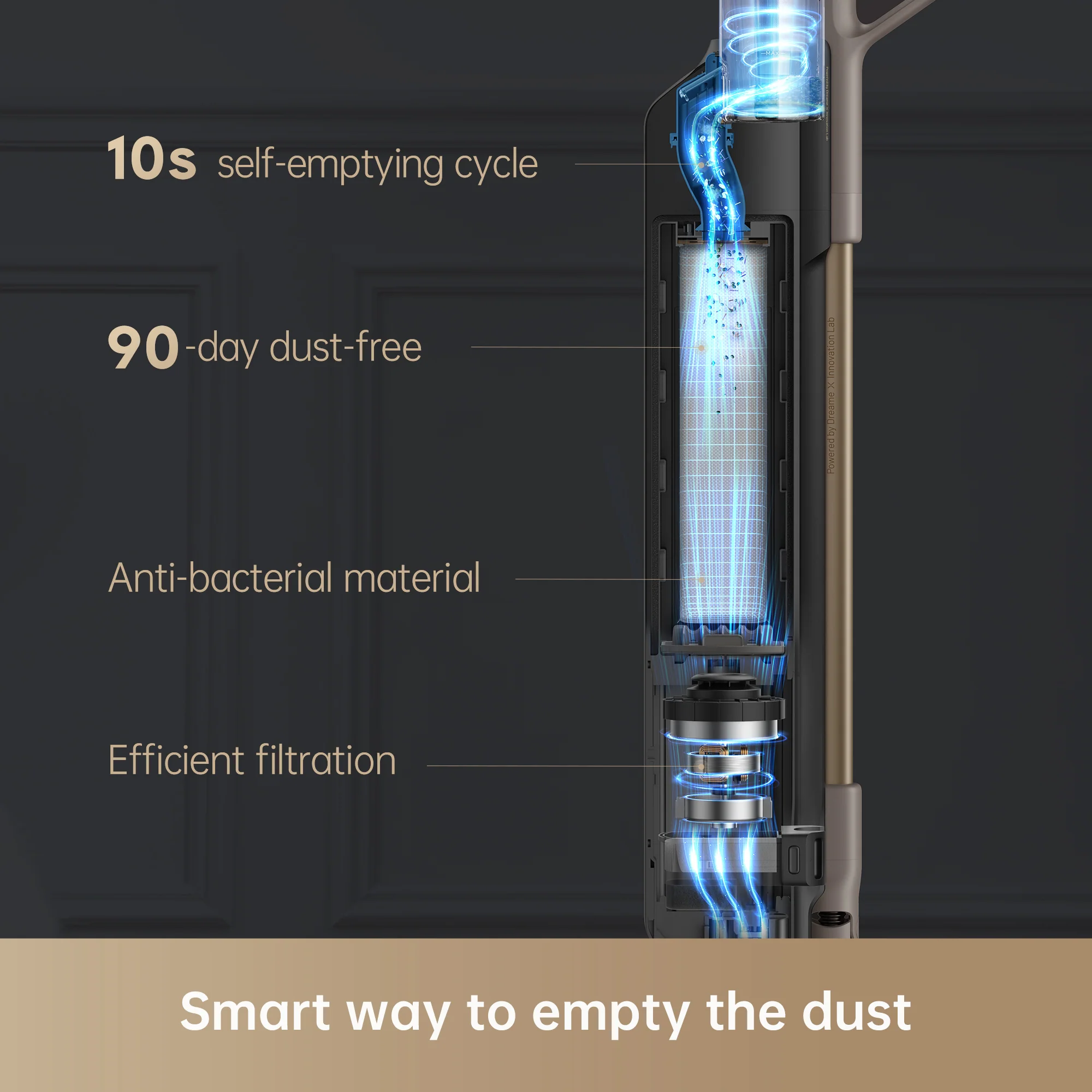 Dreame Z10 Station Cordless Stick Vacuum - Image 7
