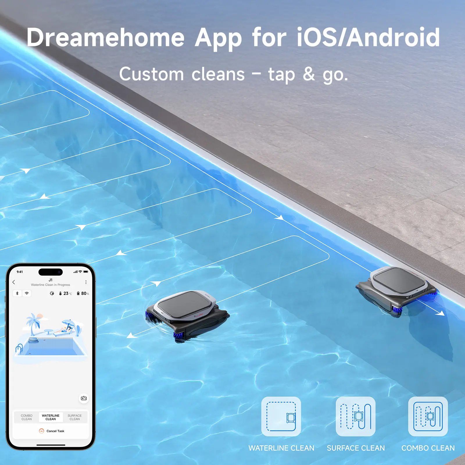 Dreame J1 Robotic Pool Skimmer - Spring Sale Flash Sale - Image 12