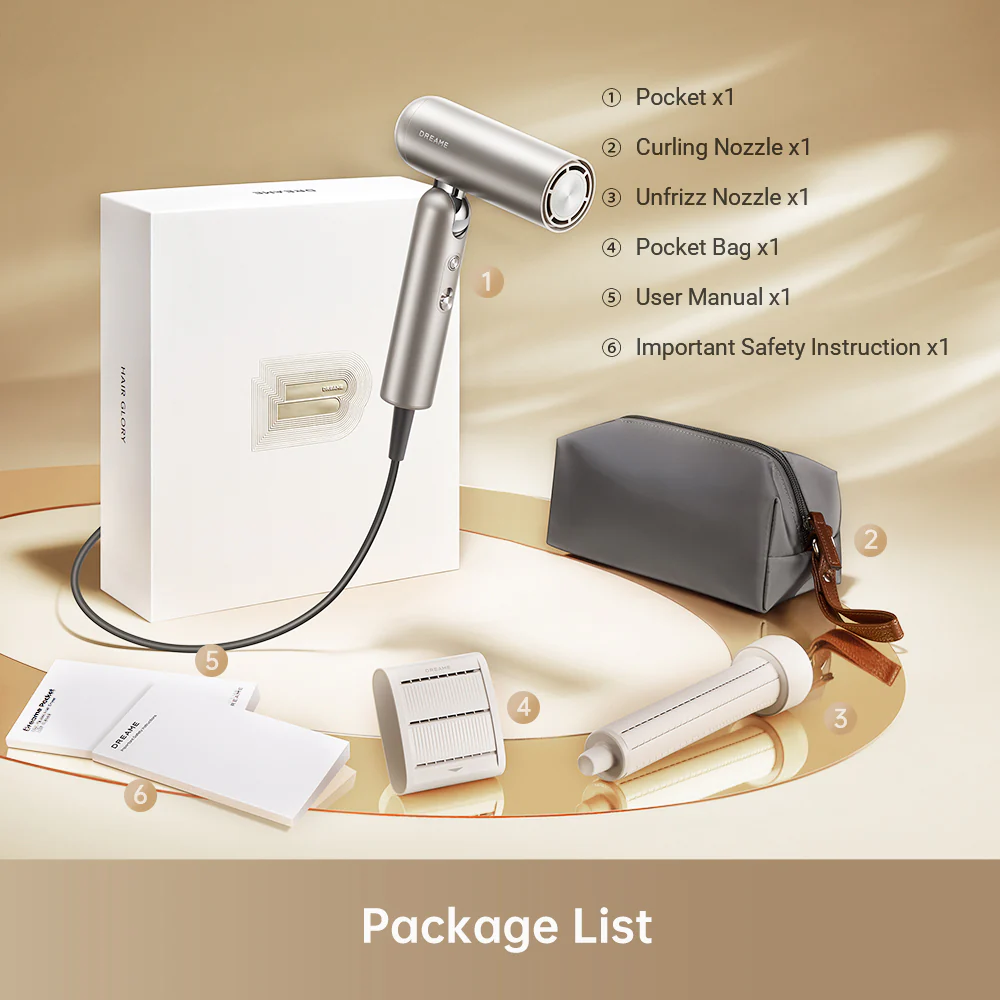 Dreame Pocket High-Speed Hair Dryer - Image 7