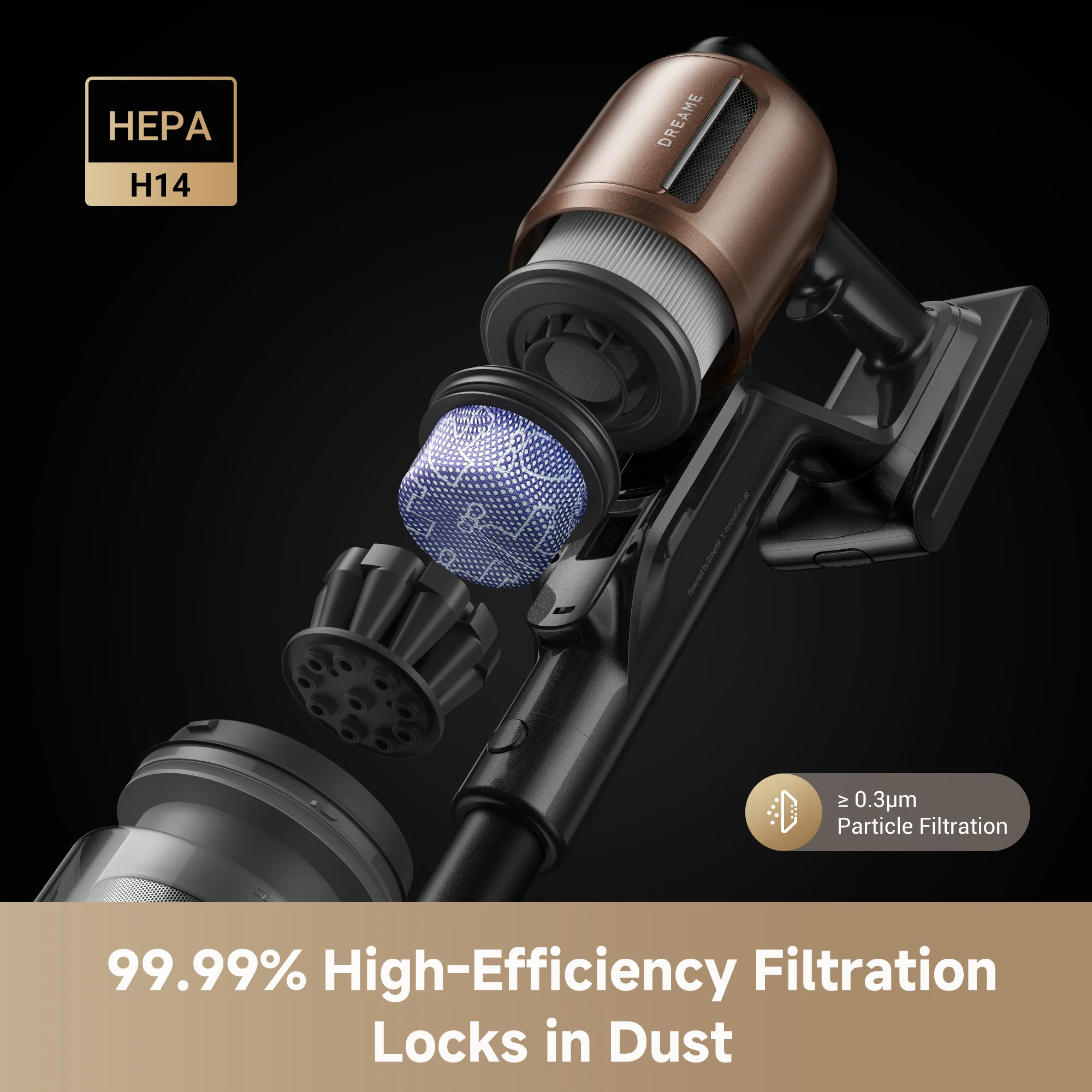 Dreame Z20 Station Cordless Stick Vacuum - Image 5