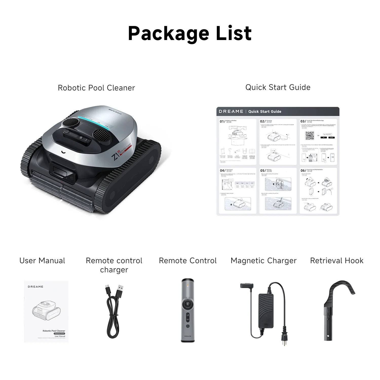 Dreame Z1 Pro Robotic Pool Cleaner - Image 9